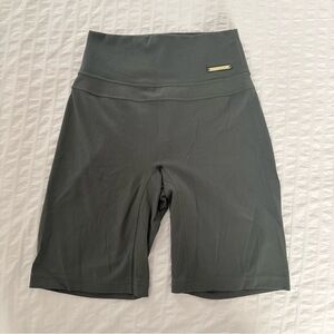 Gymshark dark green/grey shorts
